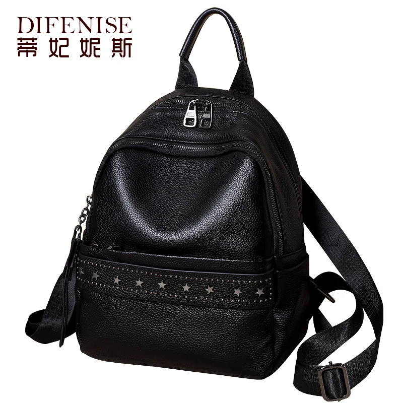 

Women Backpacks Genuine Leather Luxury Soft Real Mini Female Leather for Travel Fashion Casual Bag Large School Girl Female Love