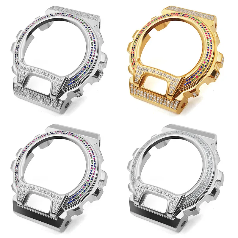 Металлический чехол из нержавеющей стали для часов Casio G-Shock DW6900 ремешок | Наручные