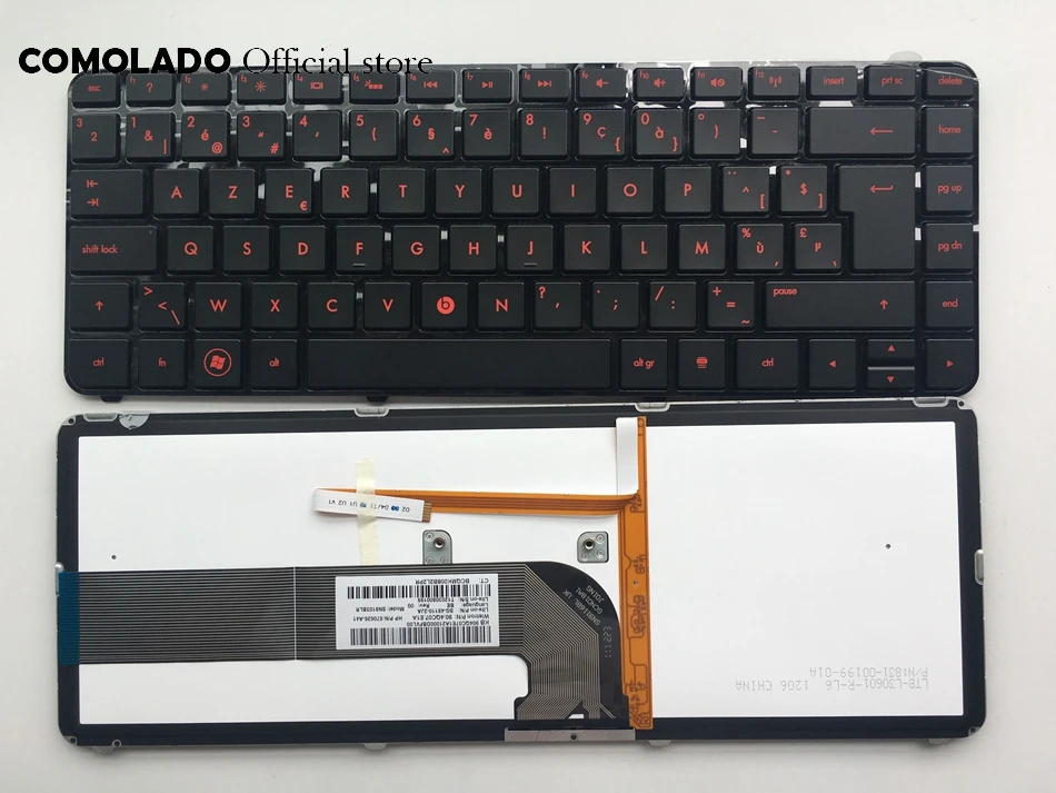 Быть Бельгия подсветкой для HP Pavilion DM4 3000 3100 DM4t DV4 черная клавиатура быть