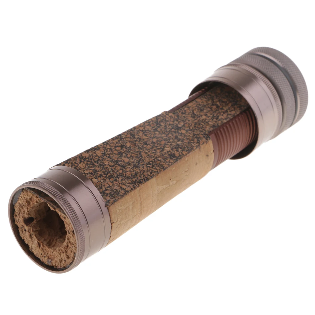 

Classic Design Wooden Fishing Reel Seat DIY Casting Spinning Rod Building and Repair Tool Length 4.25'' Inner Diameter 0.47''