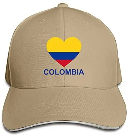 

Регулируемая бейсбольная шляпа Love Colombia