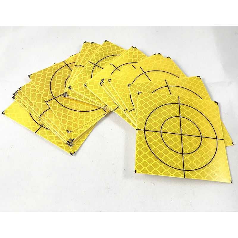 Светоотражающие желтые 100 для геодезической площадки 2021 шт. цветной отражатель