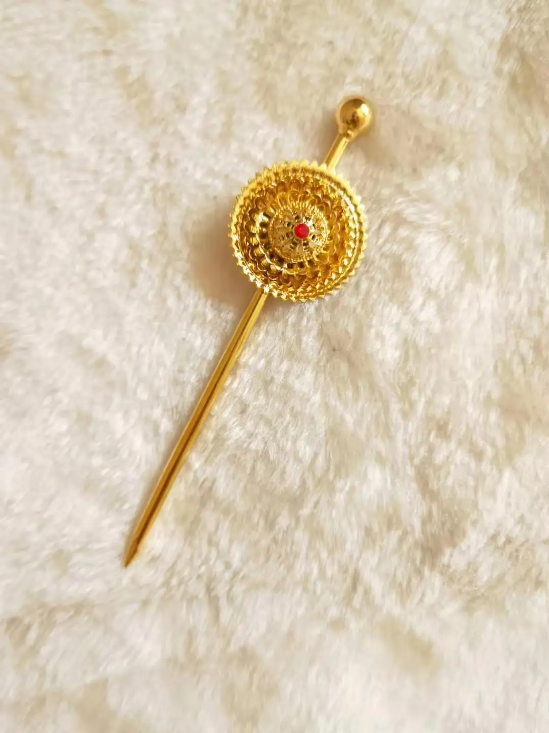 Adixyn Эфиопский золото бижутерия-цепочка для волос женщин с покрытыем цвета