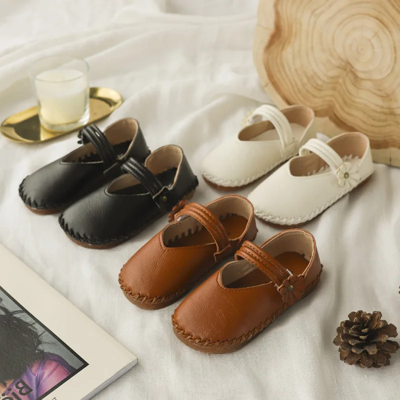 2020 обувь для маленьких девочек детская принцессы кожаная на мягкой подошве