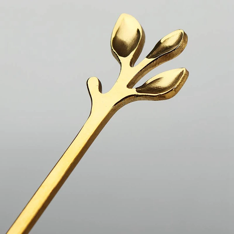 

Ice-Cream Tea Stirring Spoons Retro Dessert Demitasse Espresso Spoons Cutlery Kitchen Tableware 1 Set of 8 Pieces