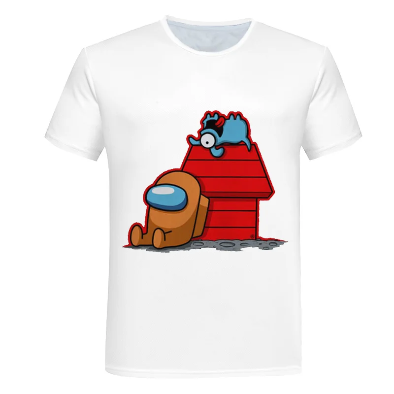 

New Game Among Us Cartoon T Shirt For Kids Summer Tops Girls Clothes Short Sleeve Fashion Tees Children Baby Boys Clothes 2020