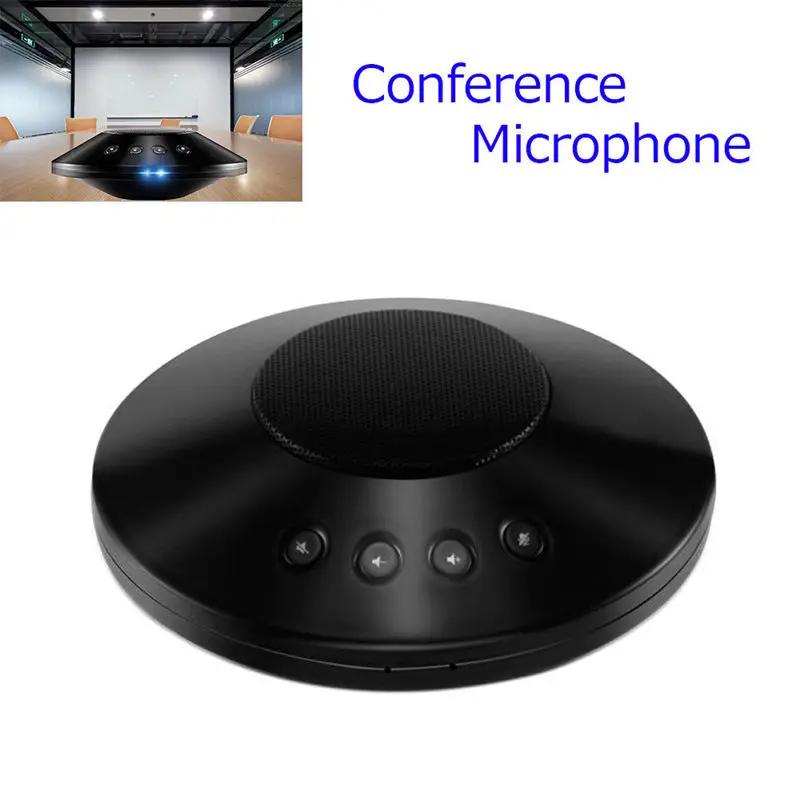 AAAE Top-360 ° стерео всенаправленный микрофон видео-Конференц-динамик Usb Plug-And-Play для ПК