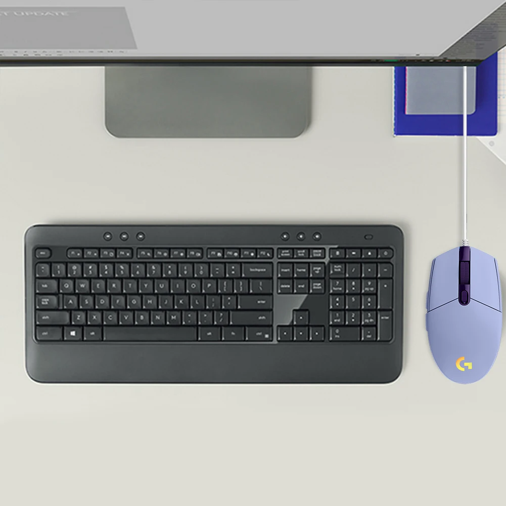 Проводная игровая мышь Logitech G102 LIGHTSYNC RGB 4 цвета 8000DPI Регулируемая 6 программируемых