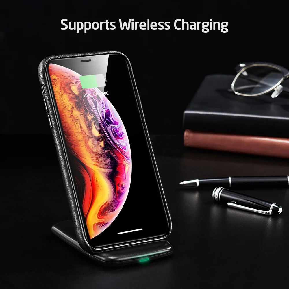 ESR Премиум чехол из натуральной кожи для iPhone 11 Pro Max тонкий полностью кожаный телефон с противоударной защитой чехол для iPhone 11 11 Pro