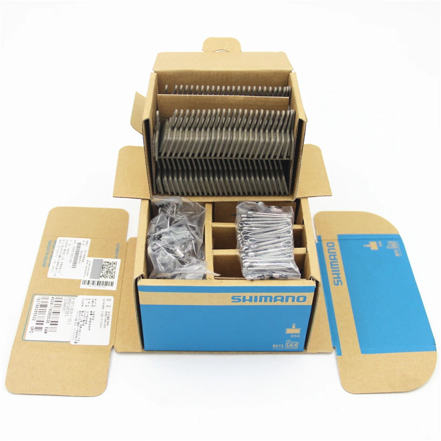 25 50 комплект Shimano B01S B03S колодки Deore MTB MT200/M315/M355/M395/M446/M575/M525/M486/M485/M445 SHIMANO тормозных