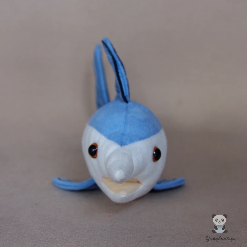 Милая плюшевая игрушка рыба меч кукла реальная жизнь морские животные куклы