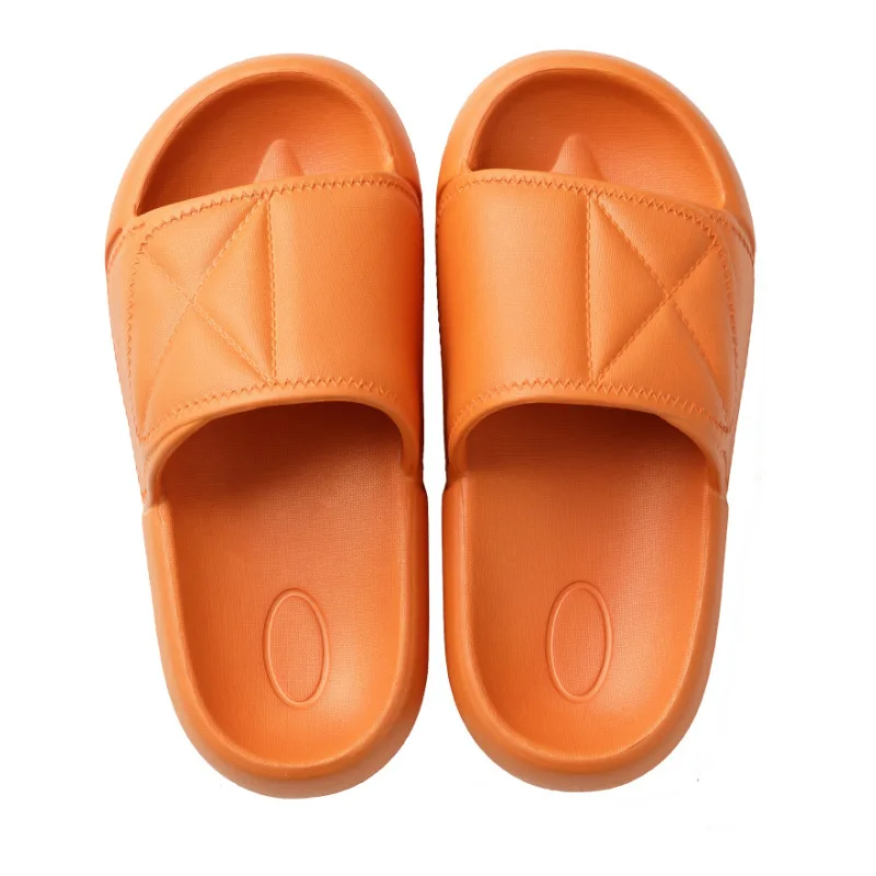 

2021 new summer sandals and slippers female couples home thick-soled outdoor sandals and slippers men summer eva slippers
