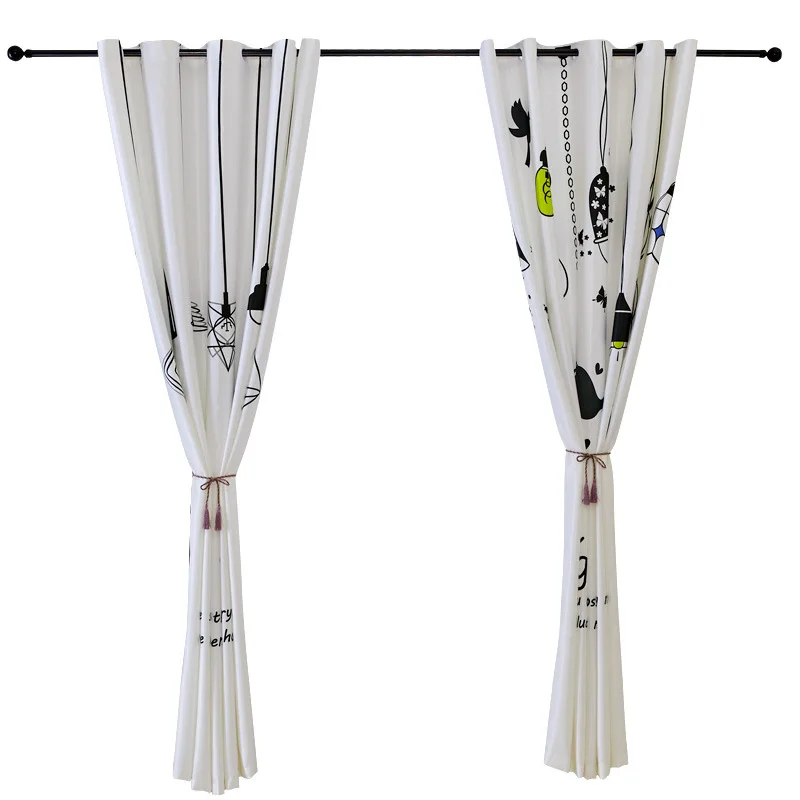 Занавески AB Side в простом стиле для гостиной современные оконные занавески