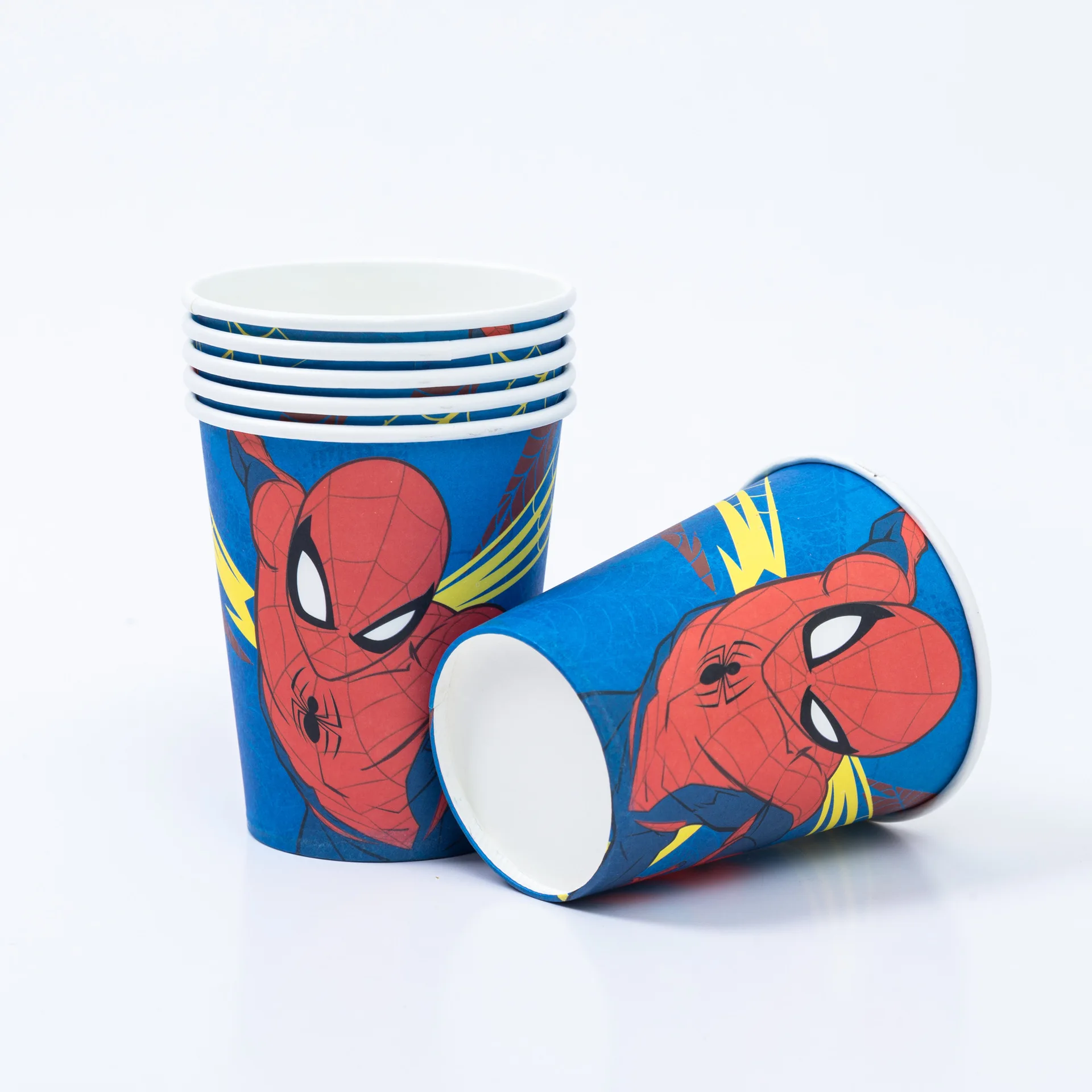 Детские украшения для вечеринки в честь Дня Рождения Мстители Супергерои Marvel