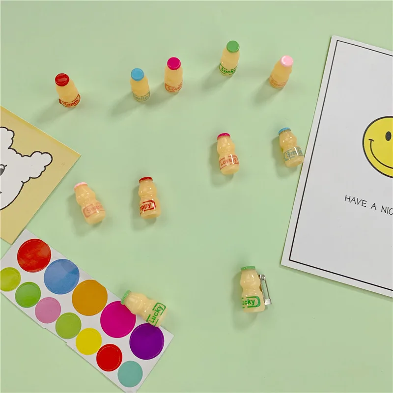 Йогурт Эмаль Булавка значок Броши лацкан булавка джинсы рубашка рюкзак