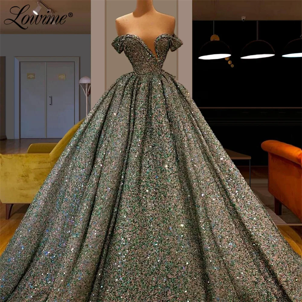 

Dubai Muslim Formal Evening Gowns 2020 Off The Shoulder Pageant Party Dress Saudi Arabic Robe De Soiree Aibye Long Prom Dresses