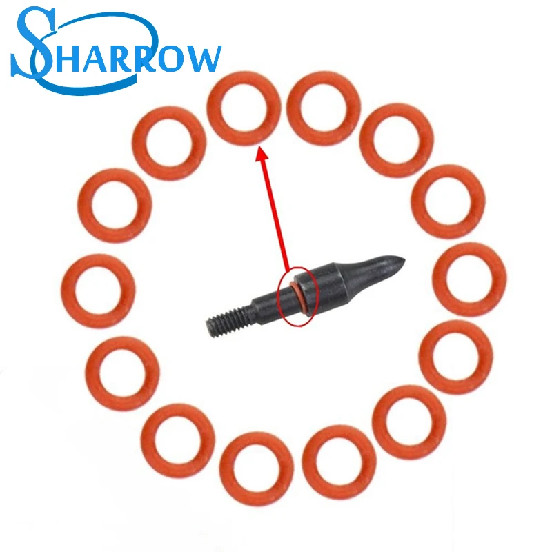 25/50 шт. стрелы для стрельбы из лука локоны резиновые шайбы Охотничьи Аксессуары