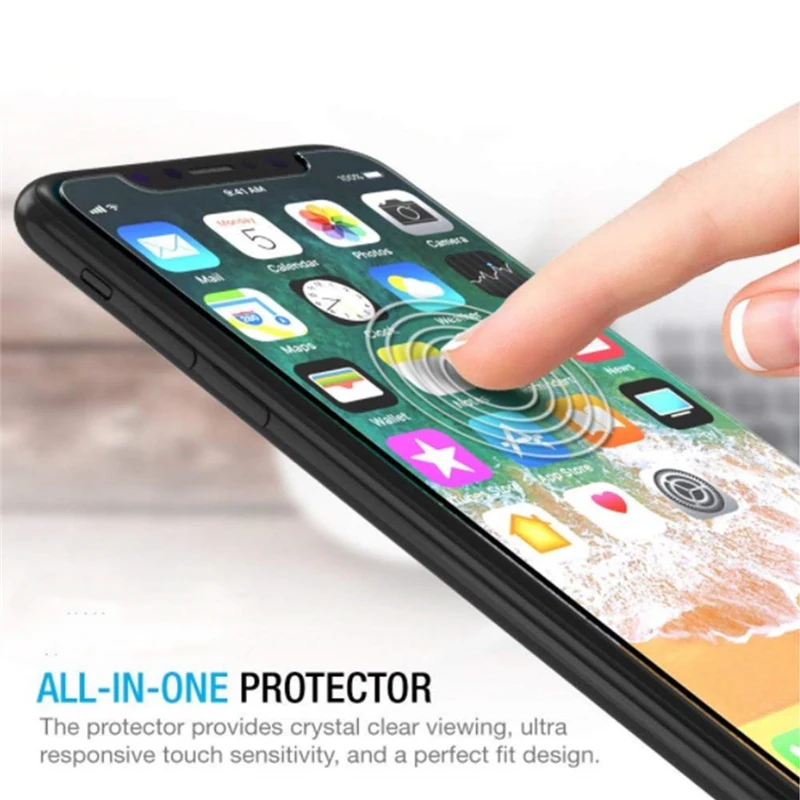 3 шт. закаленное стекло для iPhone 11 12 Mini Pro MAX XS Защита экрана Ifhone SE 2020 XR X 8 7 6 Plus 5 s