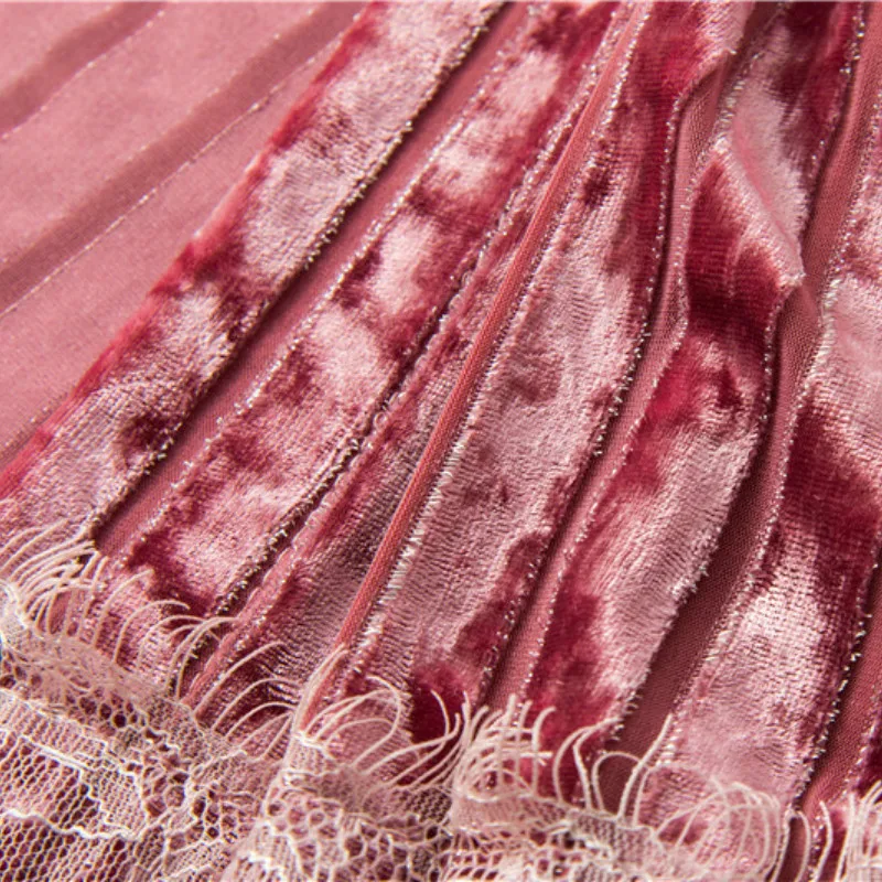 4 шт. одежда для сна Женский комплект Золотая бархатная кружевная сексуальная