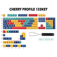 133 keysset gmk panels keycap cherry profile pbt keycaps for mx switch mechanical keyboard dye sublimation key cap iso keys