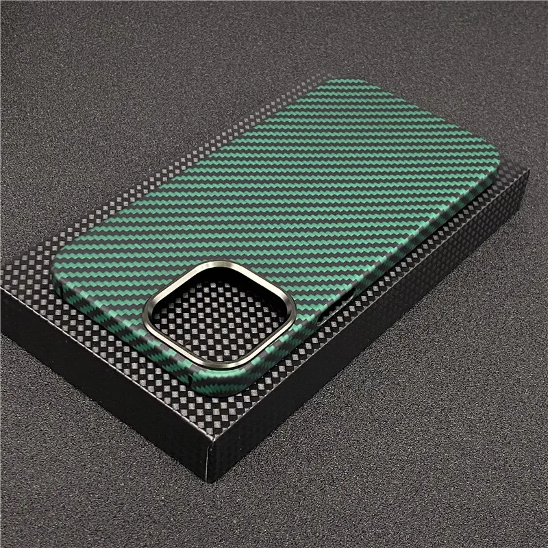 Чехол из чистого углеволокна для телефона iPhone 13 12 Pro Max Ультратонкий чехол