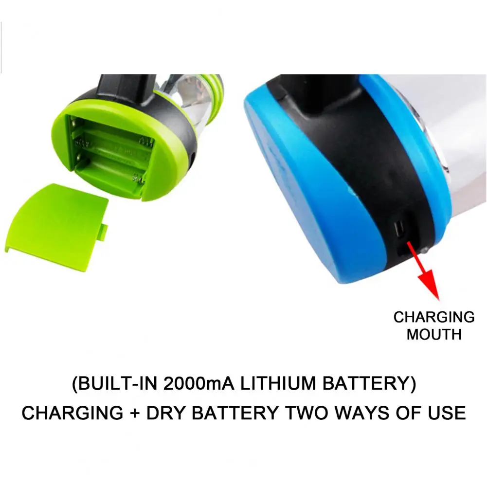 

Camping Lamp Tent Light Rechargeable Lamp Outdoor Rechargeable LED Searchlight Handheld Spotlight Emergency Camping Lamp