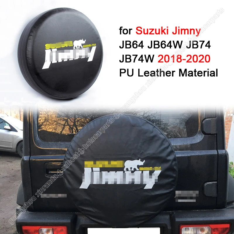 Cubierta de rueda de repuesto para neumático de coche, accesorios protectores para Suzuki Jimny JB23JB43JB64JB74 14 