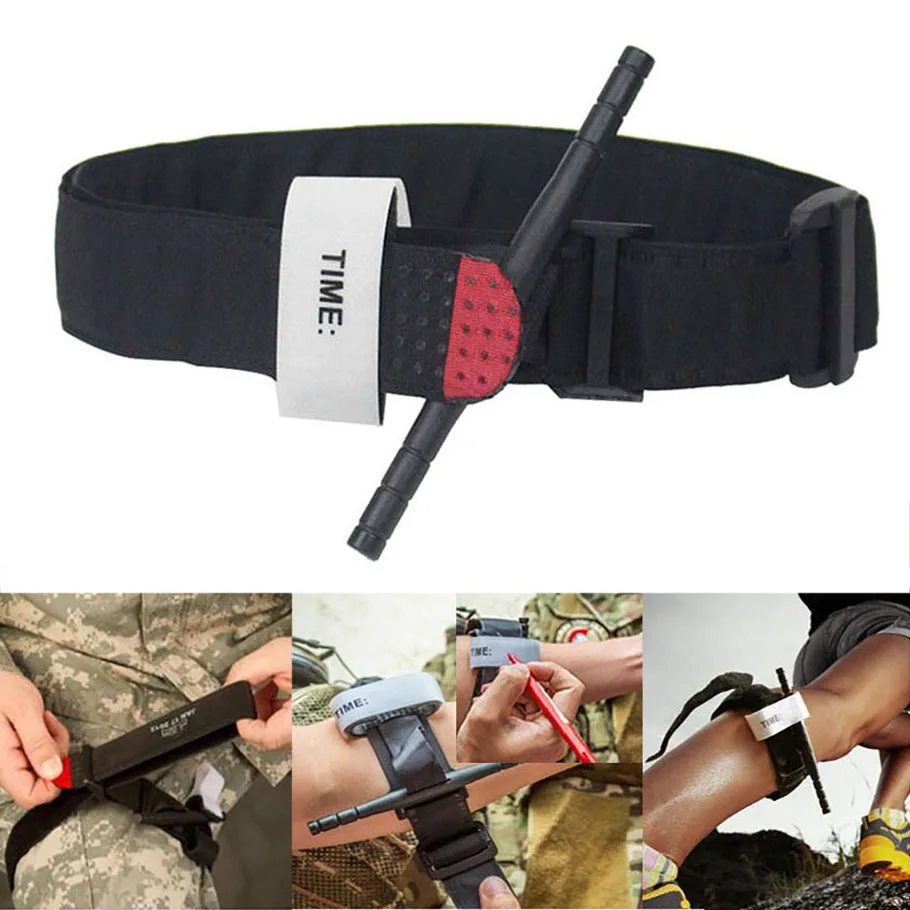 

Camping Survival Tourniquet Fast Hemostasis Medical Emergency Tactical Military Outdoor Hiking Safety Buckle Quick Tourniquet