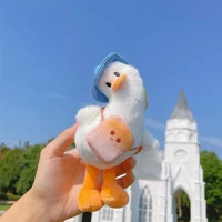 durable pp cotton smooth texture pendant accessories duck key rings for bag duck doll pendant plush duck ornaments