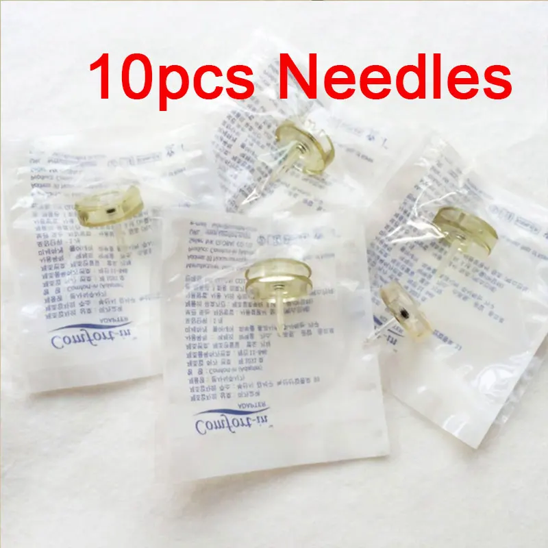 10pcs 0.5ml needles 2in1 Meso Injection Gun Hyaluron Pen 0.3ml&0.5ml Head Gold Hyaluronique Acid Pen Lip Filler Jnjector Noninvasive Nebulizer New - Номер модели: 10pcs 0.5ml needles