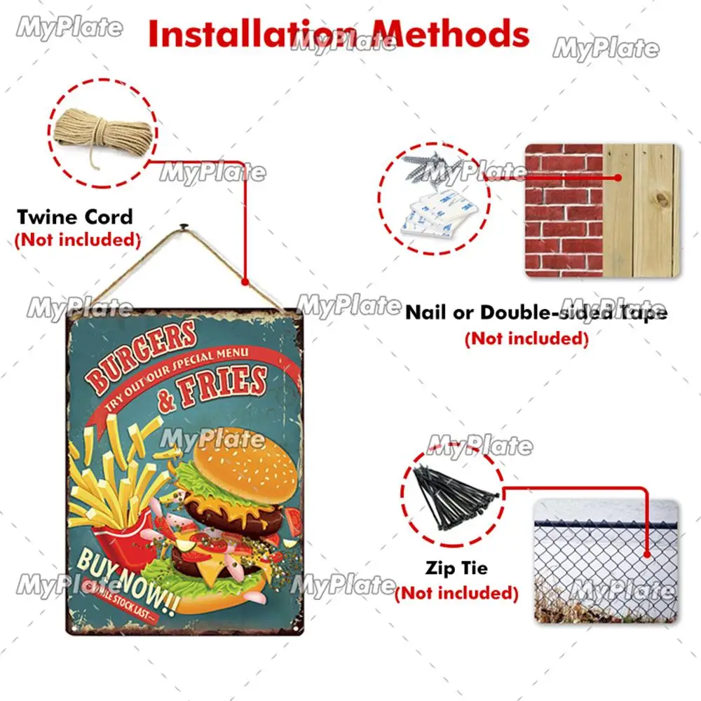 Винтажная Жестяная Табличка с надписью MOVIE3 Настенный декор для бара клуба