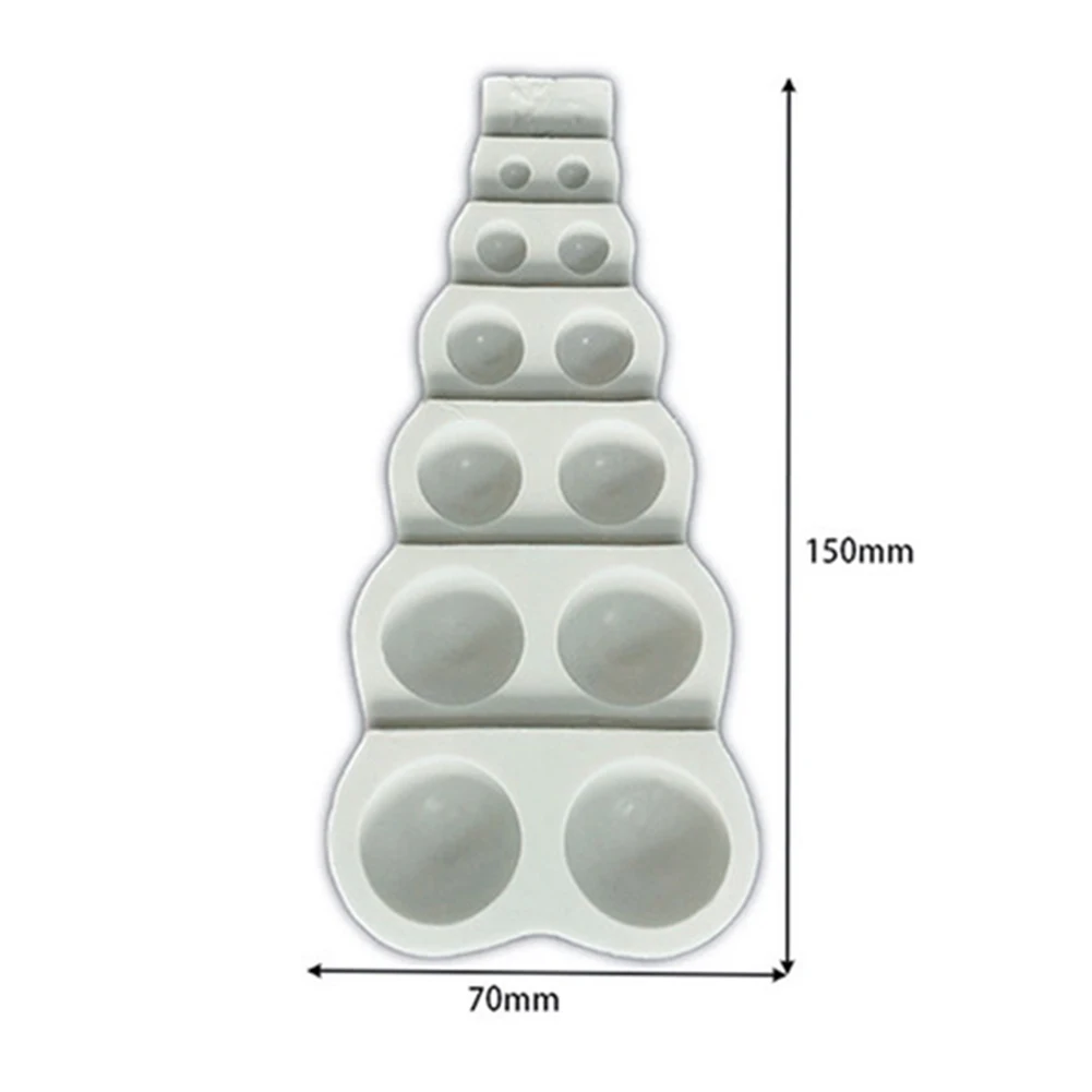 

Silicone Cake Mold Multi-Size Semicircle Pearl Ball Shape DIY Baking Tray Mould Non-Stick Cute Mold Decoration Tools
