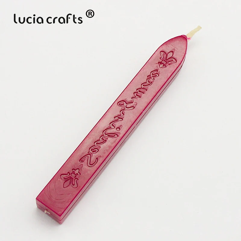 Распродажа! Lucia crafts 9*1,1*1,1 см красочные уплотнительные восковые палочки штамп воск для документов запечатывания 1 шт./лот I1108