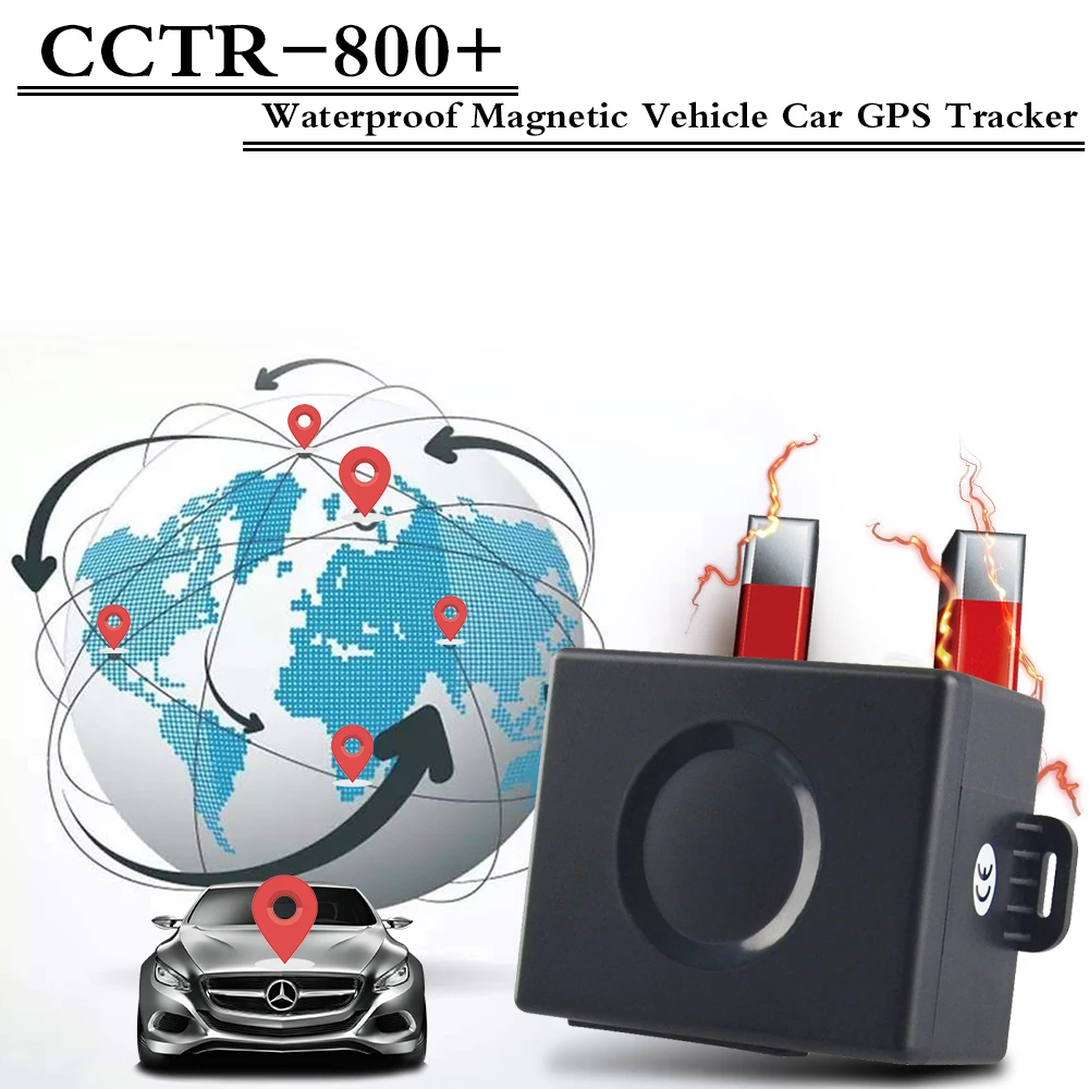 Gps трекер CCTR 800 +/CCTR Plus с аккумулятором 6000 мАч человек/автомобиль мощный магнитный