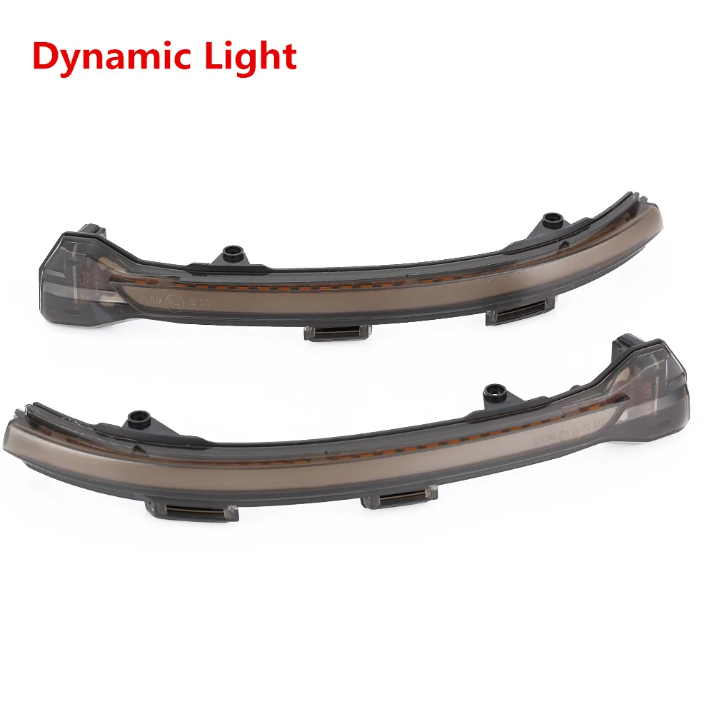 Dynamic turn signal Для VW Golf MK7 7 GTI R GTD Динамический светодиодный сигнальный светильник зеркало заднего вида Индикатор мигалка повторитель для Volkswagen Rline Touran - Цвет: Dynamic turn signal