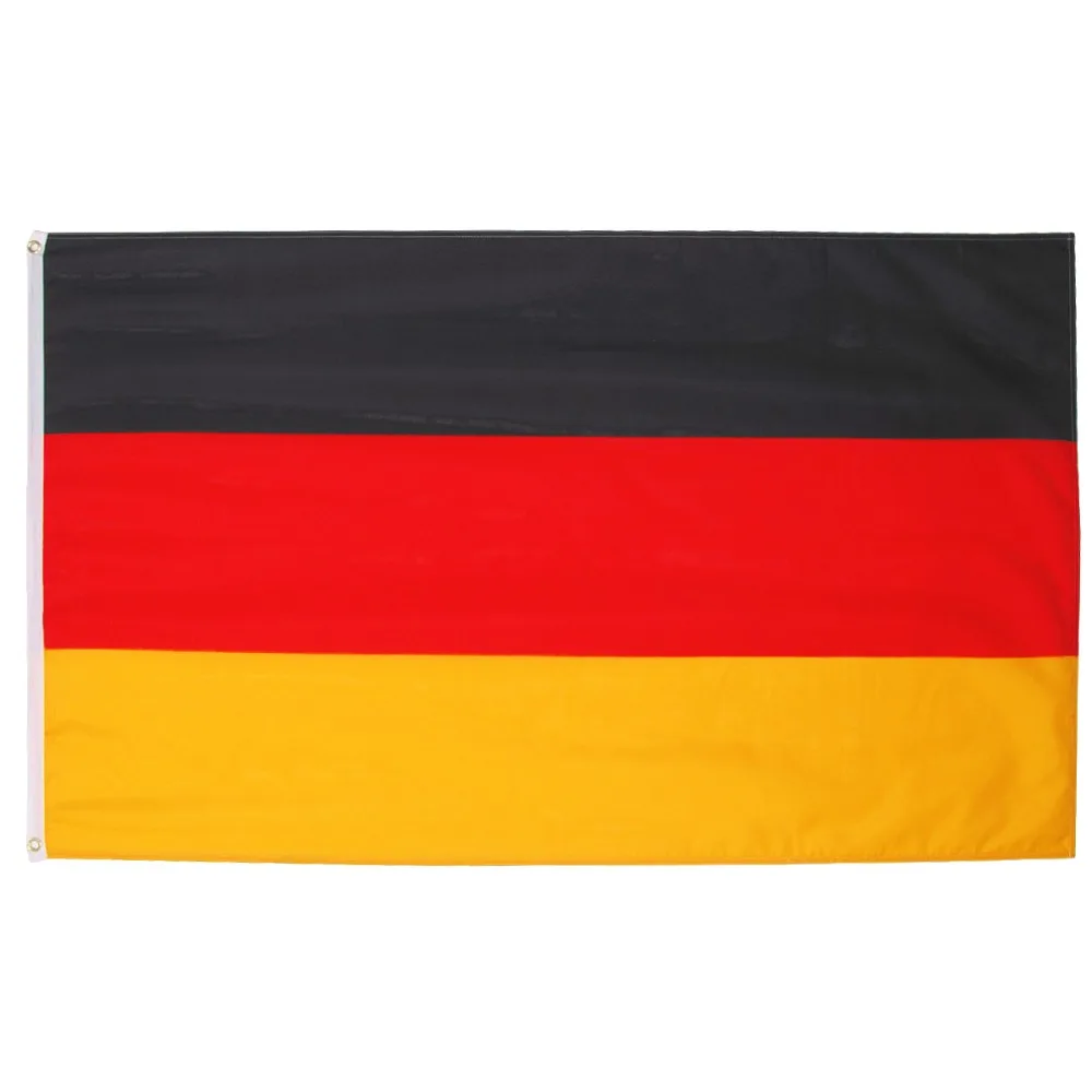 

Flaglink 3x5fts 90x150cm black red yellow de deu german Deutschland germany flag