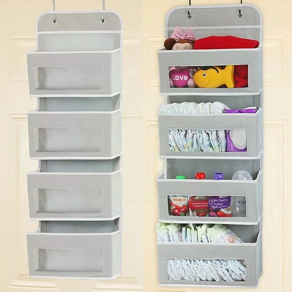 

Hanging Organizer Bag Non-woven Fabric Door Wall Hanging For Toy Kitchen Storage Living Bedroom Storage Cosmetic In Bag Roo L4D6