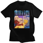 Trixie Katya, новинка, топ в стиле ретро с забавным принтом, летний топ, Высококачественная хлопковая Свободная Женская футболка большого размера с коротким рукавом