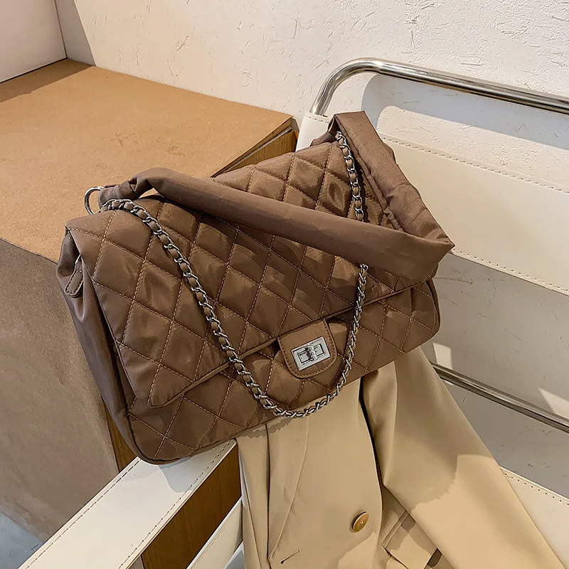 

Women Large Capacity Shoulder Bag High Quality Ladies Nylon Crossbody Bags for Women Fashion Female Big Handbags Messenger Bags