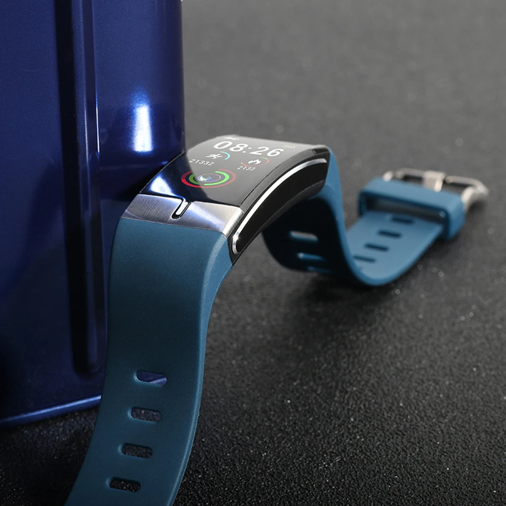 

Smart Bracelet Heart Rate Monitor Health Pressure Tracker bracelet Men Women Smart Wristband fitness tracker Watch Waterproof