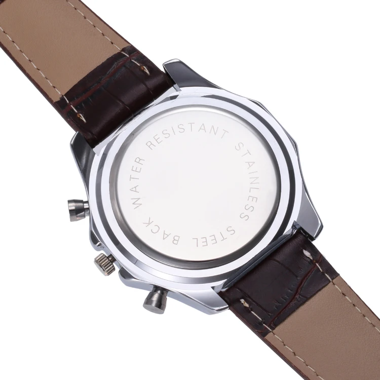 

2021 Men Watches Leather Quartz Watches Top Brand Luxury Blue Wristwatch Waterproof Luminous Fashion Sport Clock