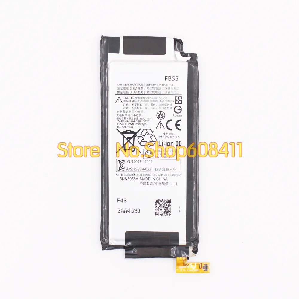 VK 3 8 V 3760mAh 14.3Wh батарея телефона FB55 для MOTOROLA X XT1581 Droid Turbo XT1585 SNN5958A Полимерные литий