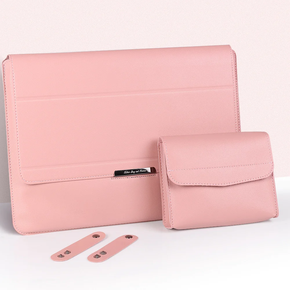

Funda de cuero Pu para portátil, funda impermeable para Macbook Air Pro, Dell, HP, Lenovo, ASUS, 13, 14, 15,4, 15,6, 17 pulgadas