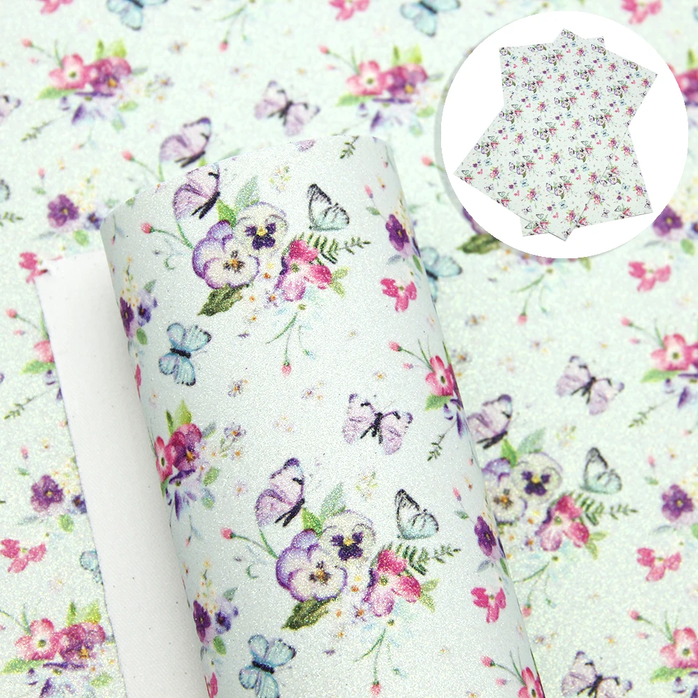 Новый 20*33 см рождественские со снежным цветком блестящая искусственная