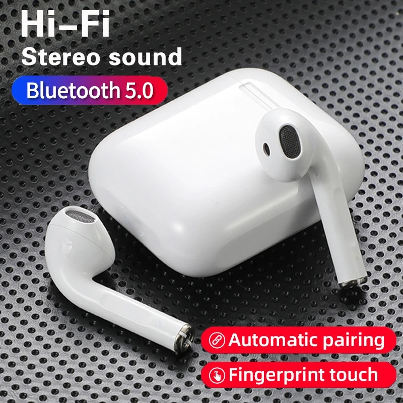 

Original i12 tws Stereo Wireless 5.0 Bluetooth Earphone Earbuds Headset With Charging Box For iPhone Android Xiaomi smartphones