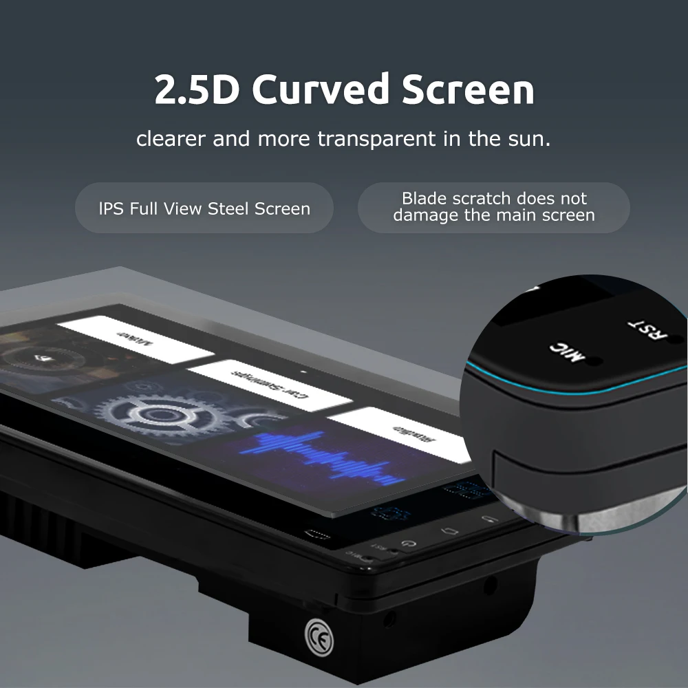 $73.95 ESSGOO Car Stereo 2 din Android 10.1 Autoradio 7 inch Carplay Radio GPS Multimedia Player WIFI For Toyota Nissan Hyundai Ford