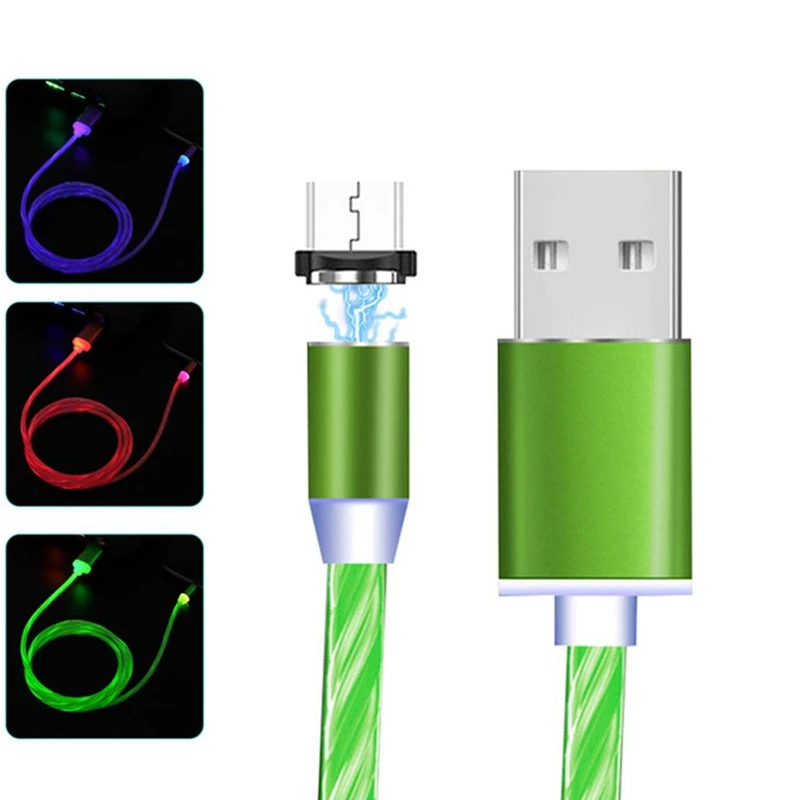 Для samsung galaxy S3 S4 S6 S7 край A3 A5 J3 J5 J7 A6 A7 5G телефон 1 м Магнитный USB кабель для передачи данных для iphone 11 pro max X 7