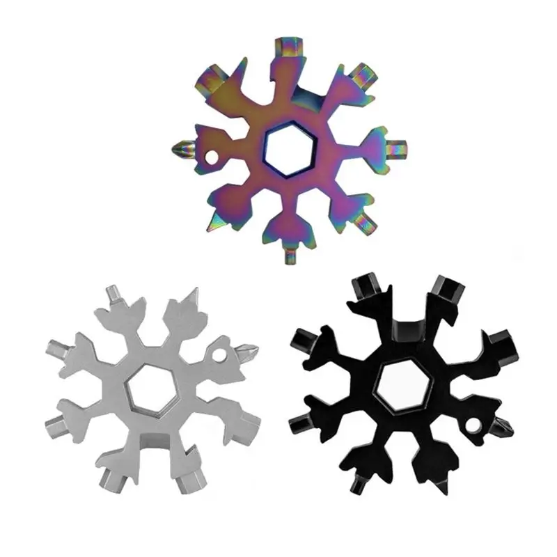 

Многофункциональный инструмент в виде снежинок 18-в-1