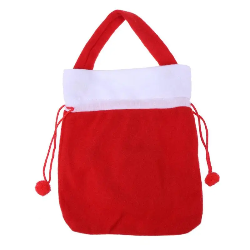 Конфетные подарочные сумки Горячая Распродажа для рождества Санта Клауса