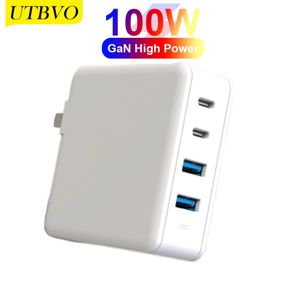 Зарядное устройство UTBVO сетевое с USB-портом и поддержкой быстрой зарядки 100 Вт |